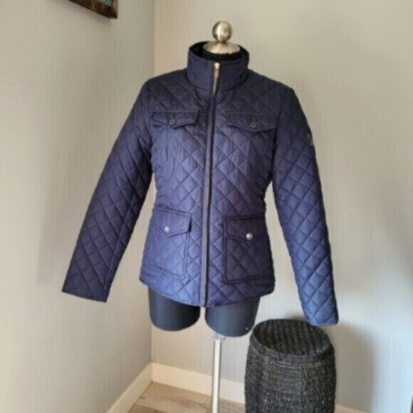 Tommy Hilfiger Quilted Jacket NWT Women's Sz Small - Picture 1 of 13